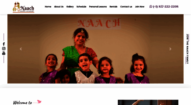 naachdanceacademy.com