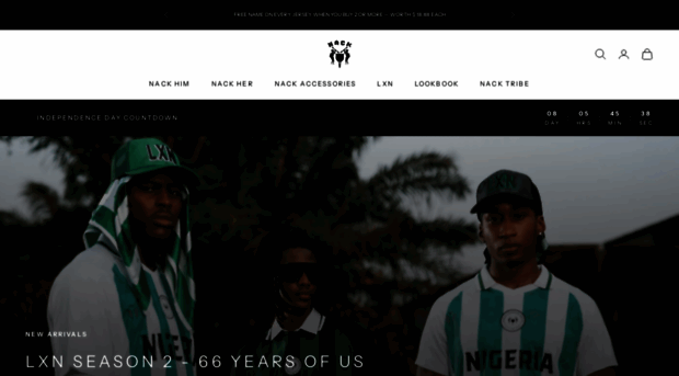 nackapparel.com