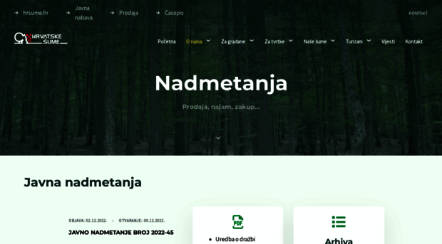 nadmetanja.hrsume.hr