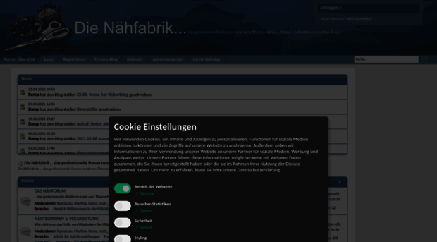 naehfabrik.forumprofi.de