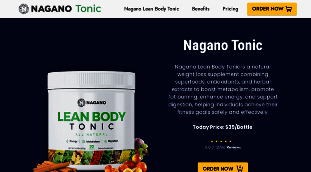 naganosleansbodytonic.com