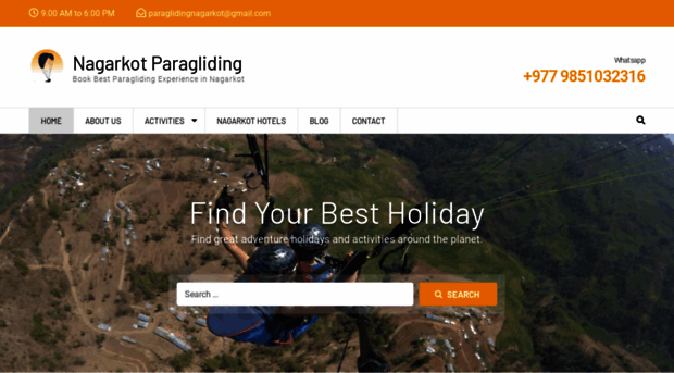 nagarkotparagliding.com