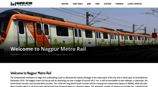 nagpurmetrorail.com