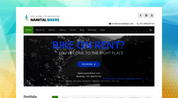 nainitalbiker.com