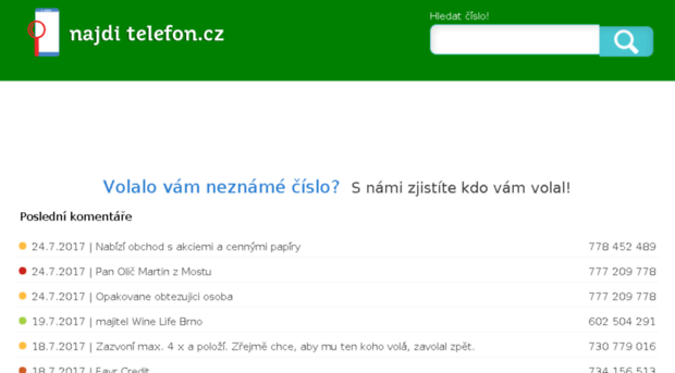 najditelefon.cz