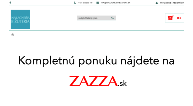 najlacnejsiabizuteria.sk