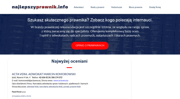 najlepszyprawnik.info