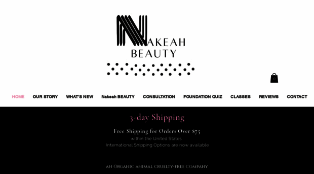 nakeahcosmetics.com