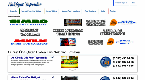 nakliyatyapanlar.com