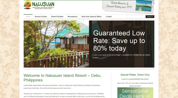 nalusuanislandresort.com