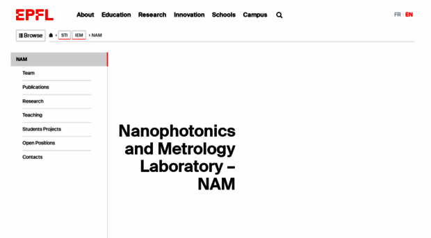 nam.epfl.ch