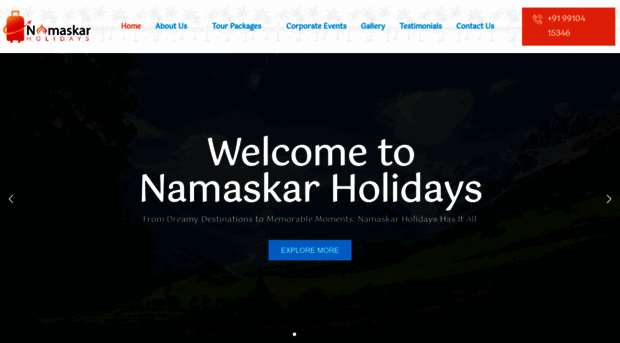 namaskarholidays.com