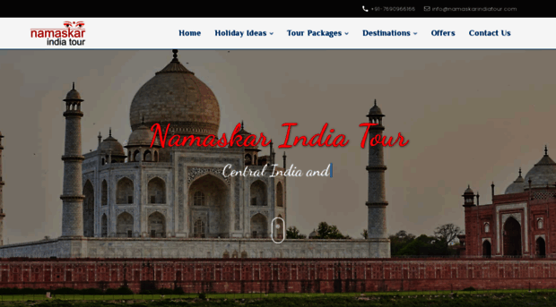 namaskarindiatour.com