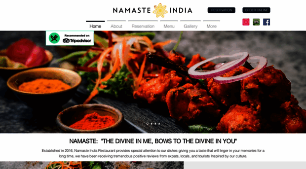 namasteindianfood.com