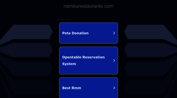 namburestaurante.com