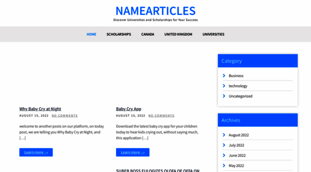 namearticles.com