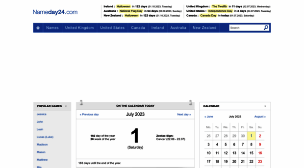 nameday24.com