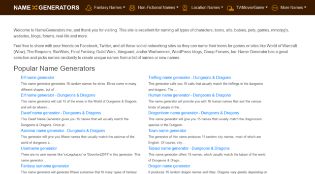 namegenerators.me