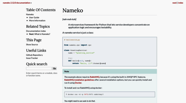 nameko.readthedocs.io