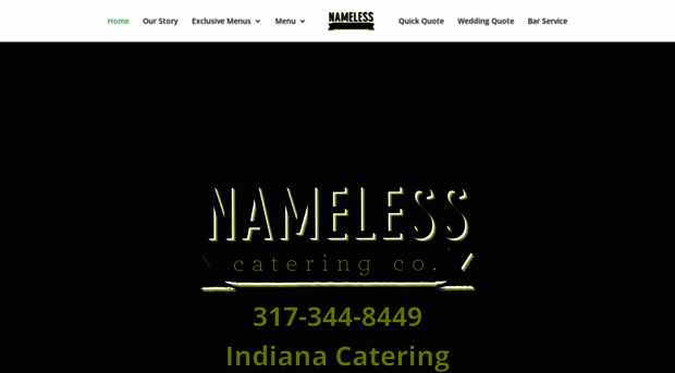 namelesscatering.com