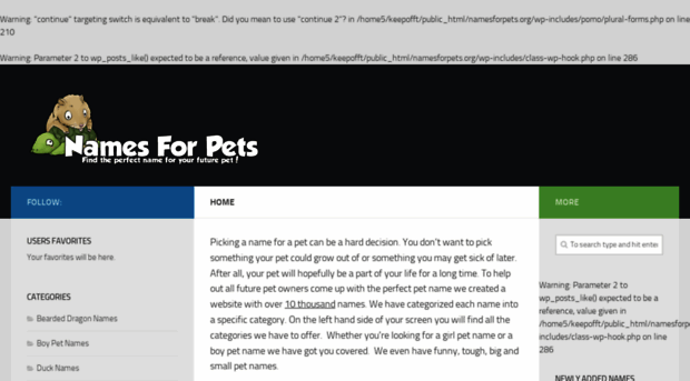 namesforpets.org