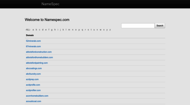 namespec.com