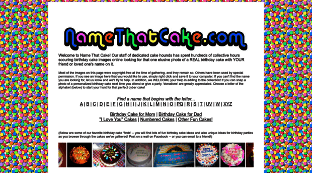 namethatcake.com