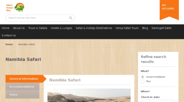namibia-safari.net