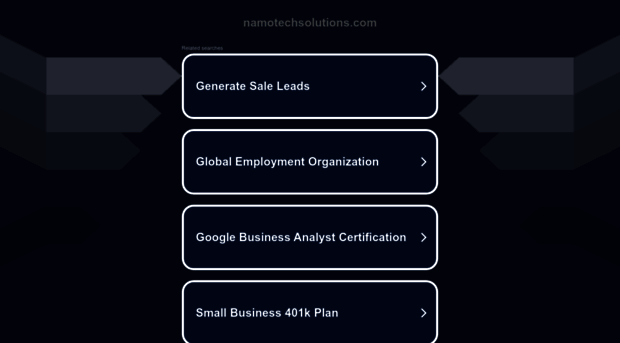 namotechsolutions.com