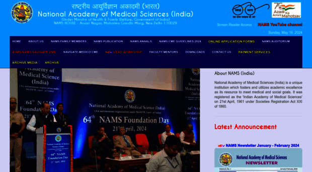 nams-india.in