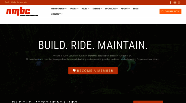 nanaimomountainbikeclub.com