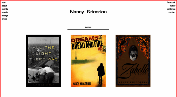 nancykricorian.net