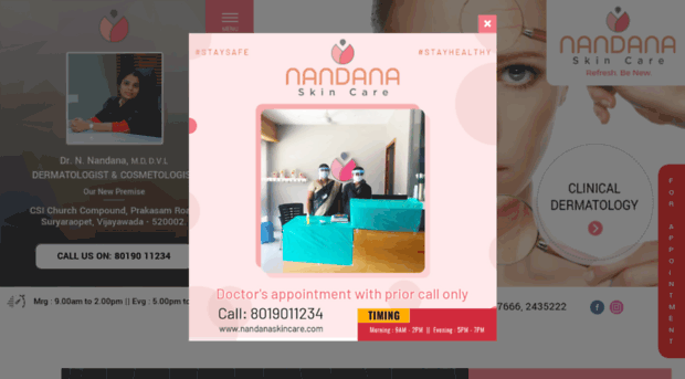 nandanaskincare.com