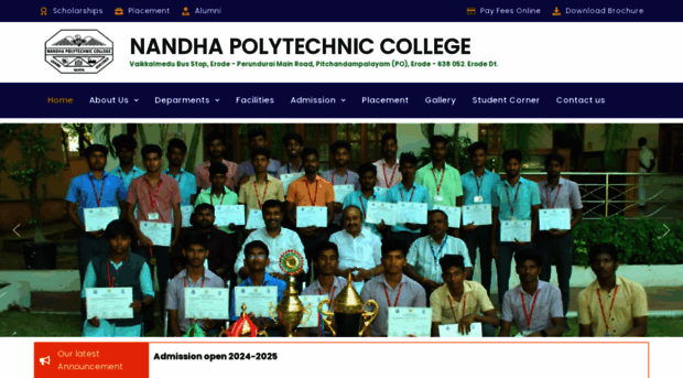 nandhapolytechnic.org