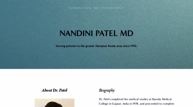 nandinipatelmd.com