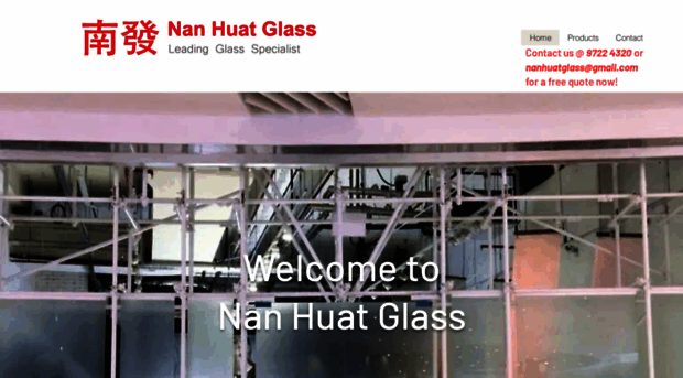 nanhuatglass.com.sg