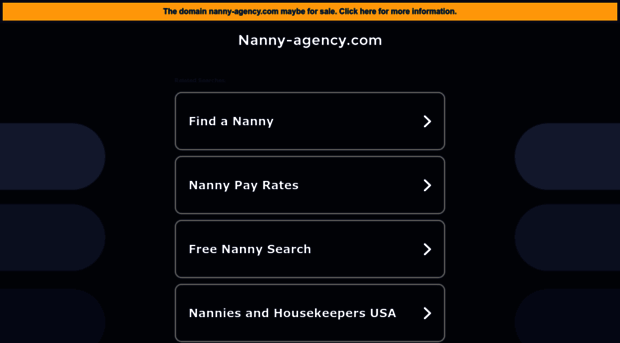 nanny-agency.com