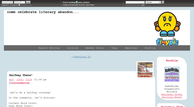 nano-writers.dreamwidth.org