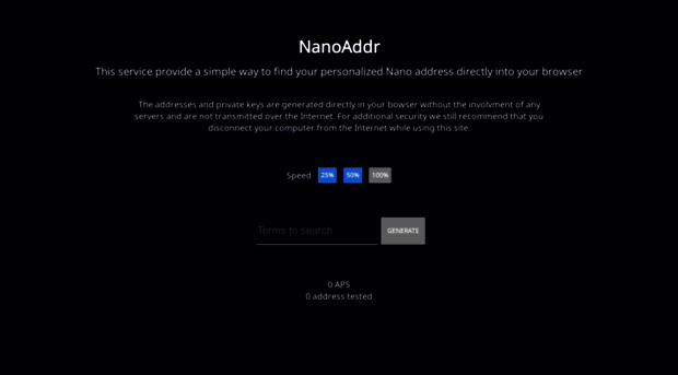 nanoaddr.io