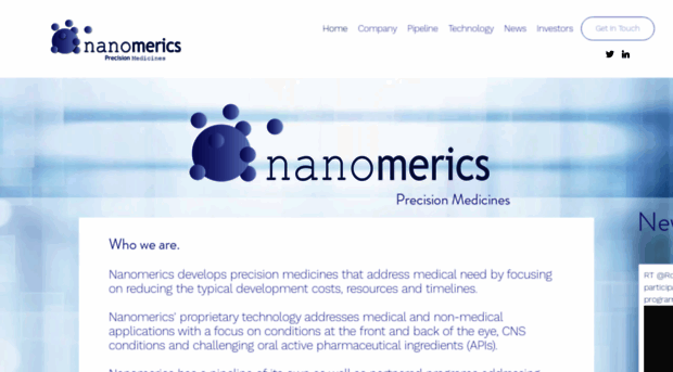 nanomerics.com