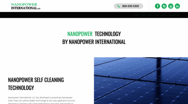 nanopowerselfcleaning.com