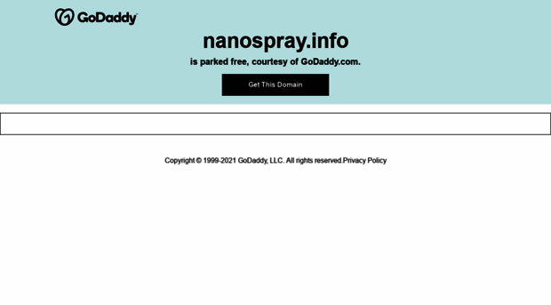 nanospray.info