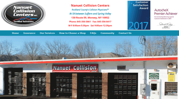 nanuetcollision.com