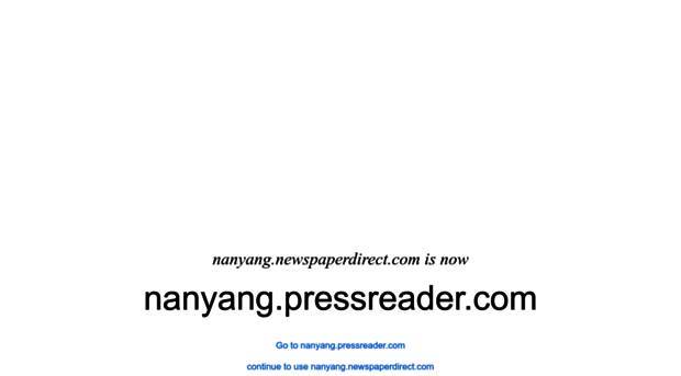 nanyang.newspaperdirect.com