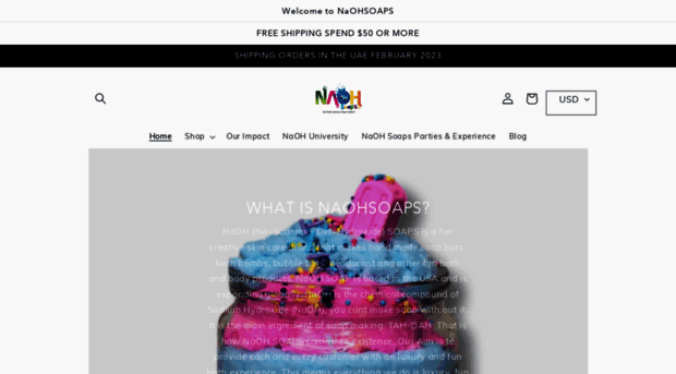 naohsoaps.com