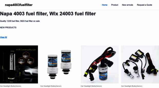 napa4003fuelfilter.com