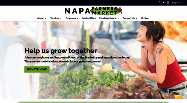 napafarmersmarket.org