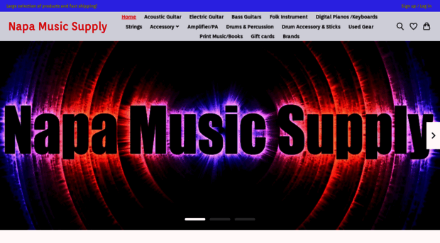 napamusicsupply.com