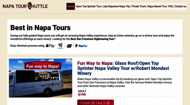 napatourshuttle.com