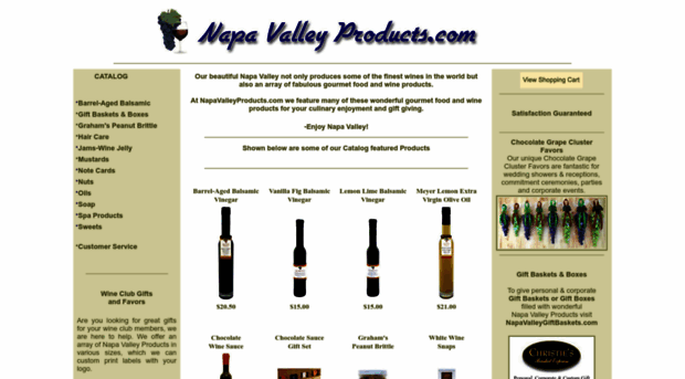 napavalleyproducts.com